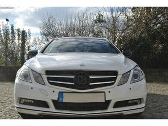 mercedes-benz e 350 coupe agosto/09