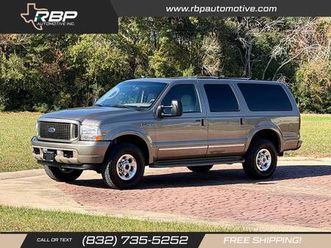 2003 ford excursion limited 4wdsuv 7.3l very clean serviced