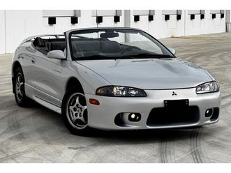 no reserve: 36k-mile 1998 mitsubishi eclipse gs-t spyder 5-speed