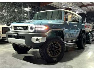 toyota fj cruiser gxr 4.0l a/t 2020 toyota fj cruiser, warranty, fully customized, very low km, 360hp, excellent condi