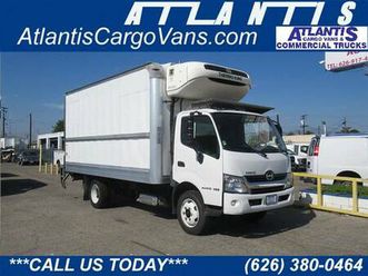 2019 hino 195 reefer box truck 16 ft