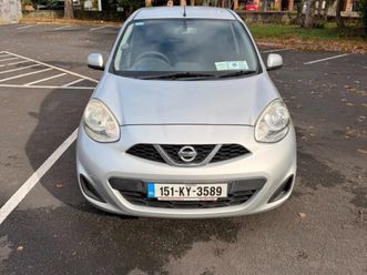 nissan march 2015 low mileage