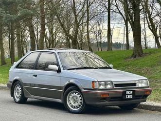 1985 mazda 323 1.6 4wd turbo familia dohc - fresh import - rare classic -