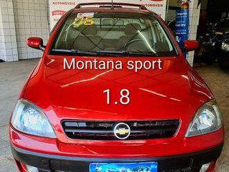 chevrolet montana 1.8 flexpower sport