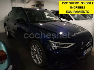 audi e-tron sportback black line 50 quattro