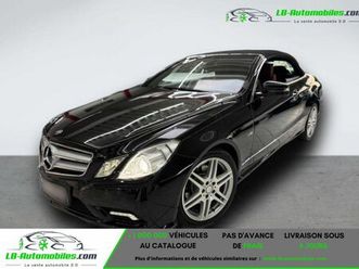 mercedes classe e cabriolet 350 bva