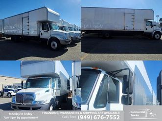 2019 international 4300 26ft mover box truck 26k gvw cumins call/txt