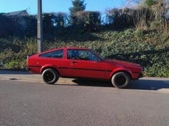 ② a vendre, toyota corolla 1.6 gt dohc coupé (te71) — toyota — 2ememain