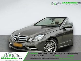 mercedes classe e cabriolet 500 bva