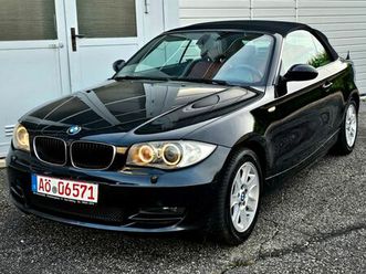 bmw 120d m cabrio tüv neu leder tempomat shz bixenon