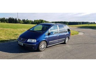 sharan v6, highline, leder, tüv/hu neu, atm 60.000km