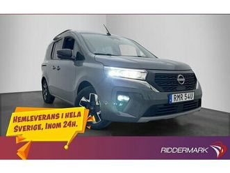 nissan townstar kombi n-connecta b-kamera navi skinn 5-sits