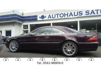 mercedes-benz cl 500 xenon sd db checkheft gepflegt