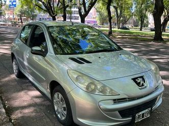 peugeot 207 compact 2014 gnc  titular  126.000 km  aire  excelente estado
