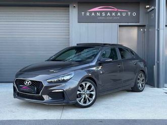 hyundai i30 fastback n-line 1.4 t-gdi 140 dct-7 / carplay / toit ouvrant / première main / suivi huyndai ....