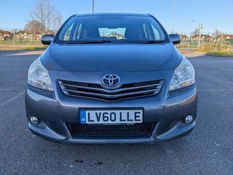 2010 toyota verso 1.8 v-matic tr pan rf 5dr m-drive s mpv petrol automatic
