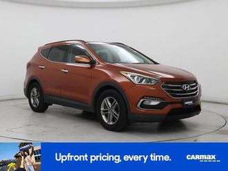 used 2017 hyundai santa fe sport