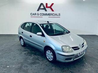 2004 nissan almera tino 1.8 s mpv 5dr petrol automatic (199 g/km, 114 bhp) mpv petrol automatic