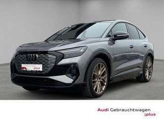 audi q4 sportback 40 e-tron matrix ahk hud kamera son