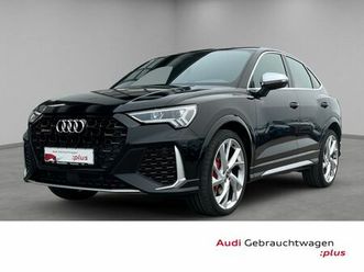 audi rs q3 sportback 2,5 tfsi qu led memory leder kam