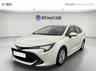 toyota corolla 2021 - blanc - corolla touring sports hybride 122h