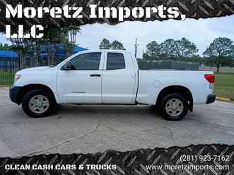 2013 toyota tundra double cab work truck * 4.0l v6 * 90 day warranty