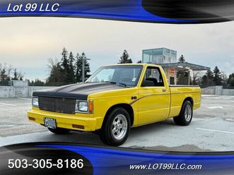 chevrolet s-10 s10 built 357 v8 tubbed weld wheels