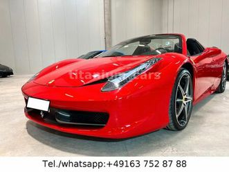 ferrari 458 spider*carbon-lr*cam*service neu*