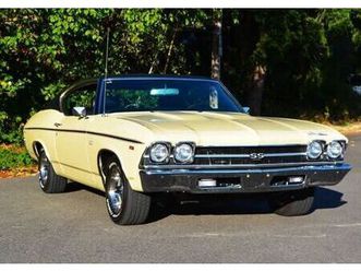 chevrolet chevelle ss 396