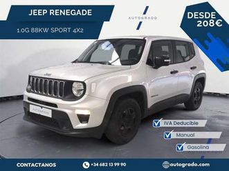 jeep renegade 1.0g 88kw sport 4x2