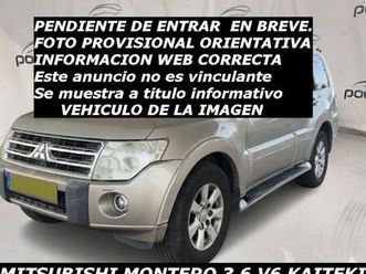 montero 3.8 v6 kaiteki aut.