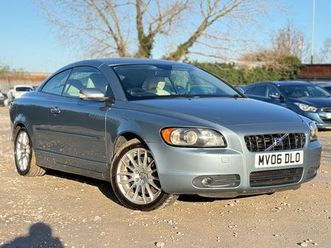volvo c70 2.4i se convertible 2dr petrol geartronic (229 g/km, 170 bhp)