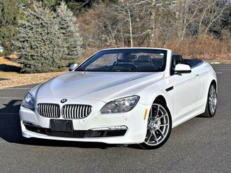 2012 bmw 650i convertible coupe m sport - clean title, 1 owner