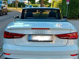 audi a3 8v cabrio - nur ca. 63tkm - s-line - automatik