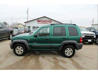 used 2004 jeep liberty sport