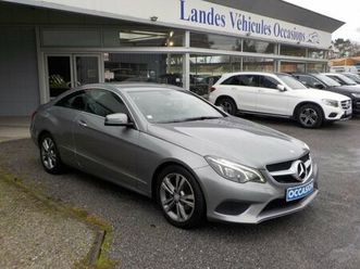 mercedes classe e coupe 220 cdi blueefficiency executive 7g-tronic plus