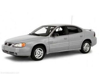 used 2001 pontiac grand am se1