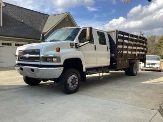 2006 chevrolet kodiak c5500 4x4 crewcab 6.6l diesel w/allison trans