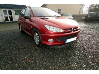 peugeot 206 sw tendance klima ahzv auto für wenig geld!
