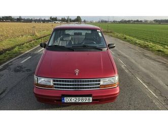 1994 plymouth voyager rouge automatique, 3 vitesses condu...