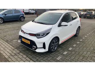 kia picanto 1.0 t-gdi gt-line 5p meest luxe uitvoering met 1.0 turbo motor | fabrieks schuifdak | lage km stand .