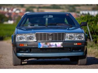 maserati biturbo 2.0 (1987) klassiker/oldtimer in blau
