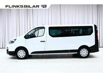 nissan primastar 150hk l2|automat|9-sits|led|drag|leasebar