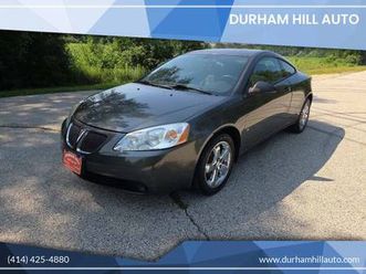 2007 pontiac g6 gt v6 coupe only 40,832 miles