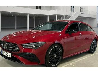 mercedes-benz cla 200 amb 19tum drag shooting brake