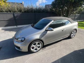 superbe golf gti cabriolet dsg peu de kilomètres
