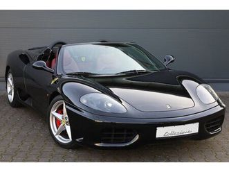 2003 ferrari 360 - 360 spider f1 *brd-fzg*daytona seats*belt service new*