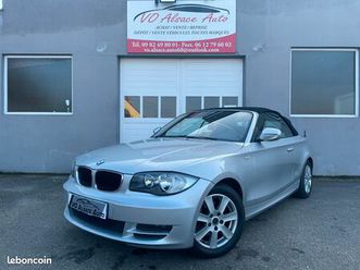 bmw série 1 cabriolet 118d 143ch sport design véhicule révisé et garantie