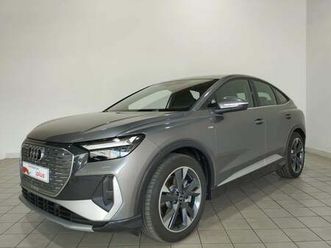 q4 e-tron sportback 45 black line edition 210kw 82kwh