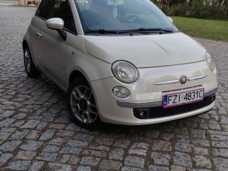 sprzedaż fiat 500 biala perla nowa sól • olx.pl